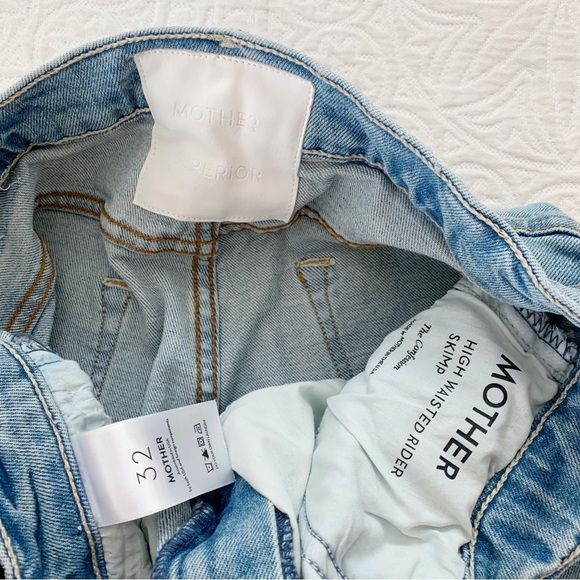 MOTHER SUPERIOR High Waisted Rider Skimp‎ Jeans, The Confession Wash - Picture 10 of 11